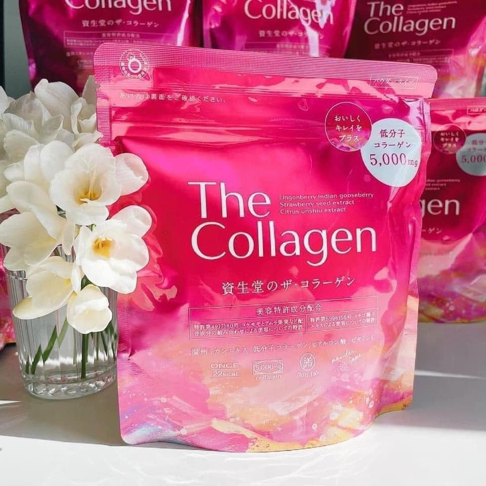 Gói bột bổ sung collagen Nhật Bản