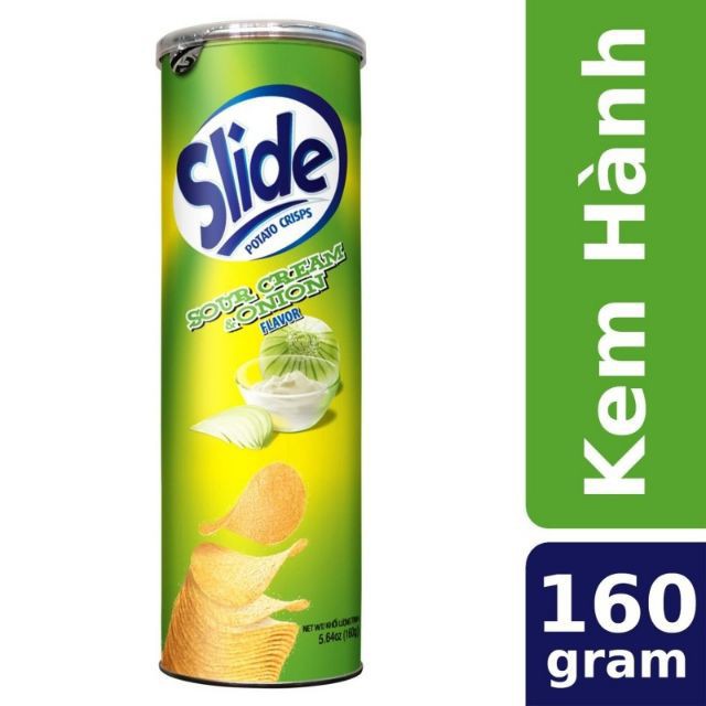 Bánh khoai tây ống Slide 160g .