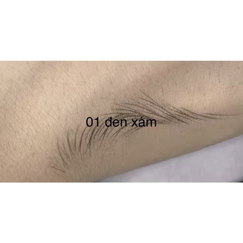 (TẶNG LƯỠI GỌT) Chì gỗ kẻ mày lõi cứng gãy sợi chân mày chống thấm nước dành cho phun xăm makeup chì | BigBuy360 - bigbuy360.vn