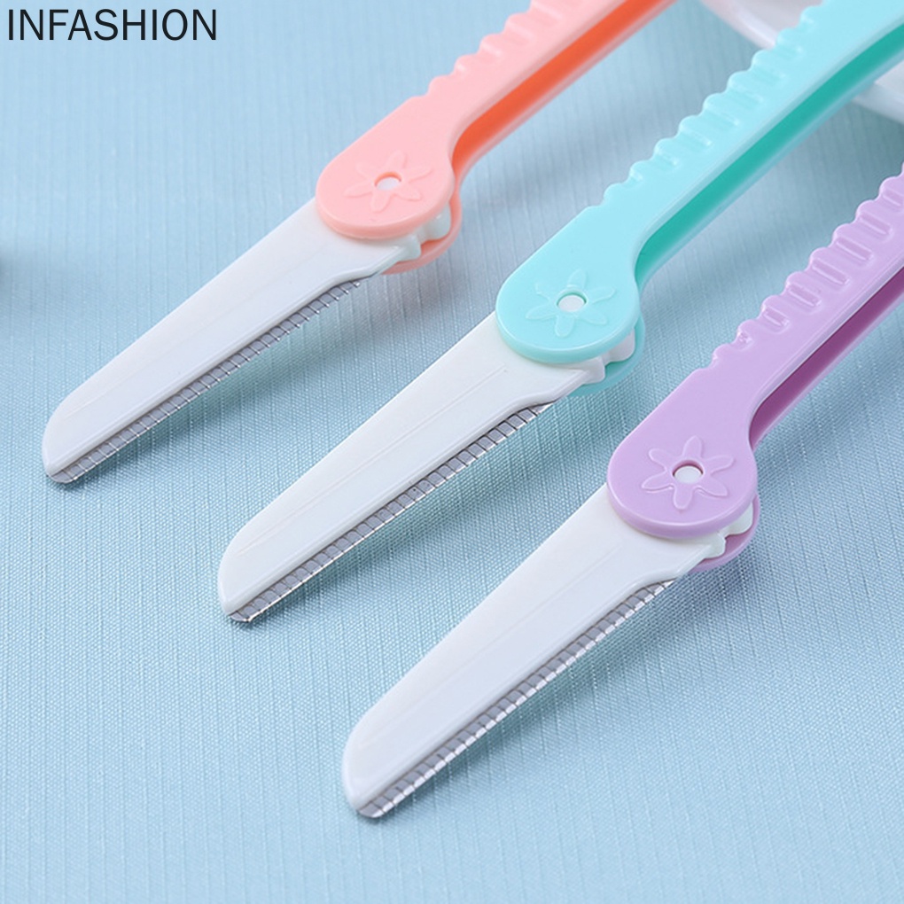 [Hàng mới về] Set 3 dao cạo tỉa lông mày tiện dụng cho nữ