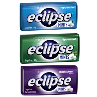 KẸO NGẬM KHÔNG ĐƯỜNG ECLIPSE MINTS 35G SPEARMINT/ BLACKCURRANT/ PEPPERMINT