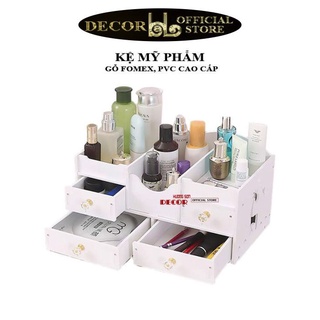 Kệ đựng mỹ phẩm mini 3 tầng 4 ngăn kéo tiện dụng KMP 13