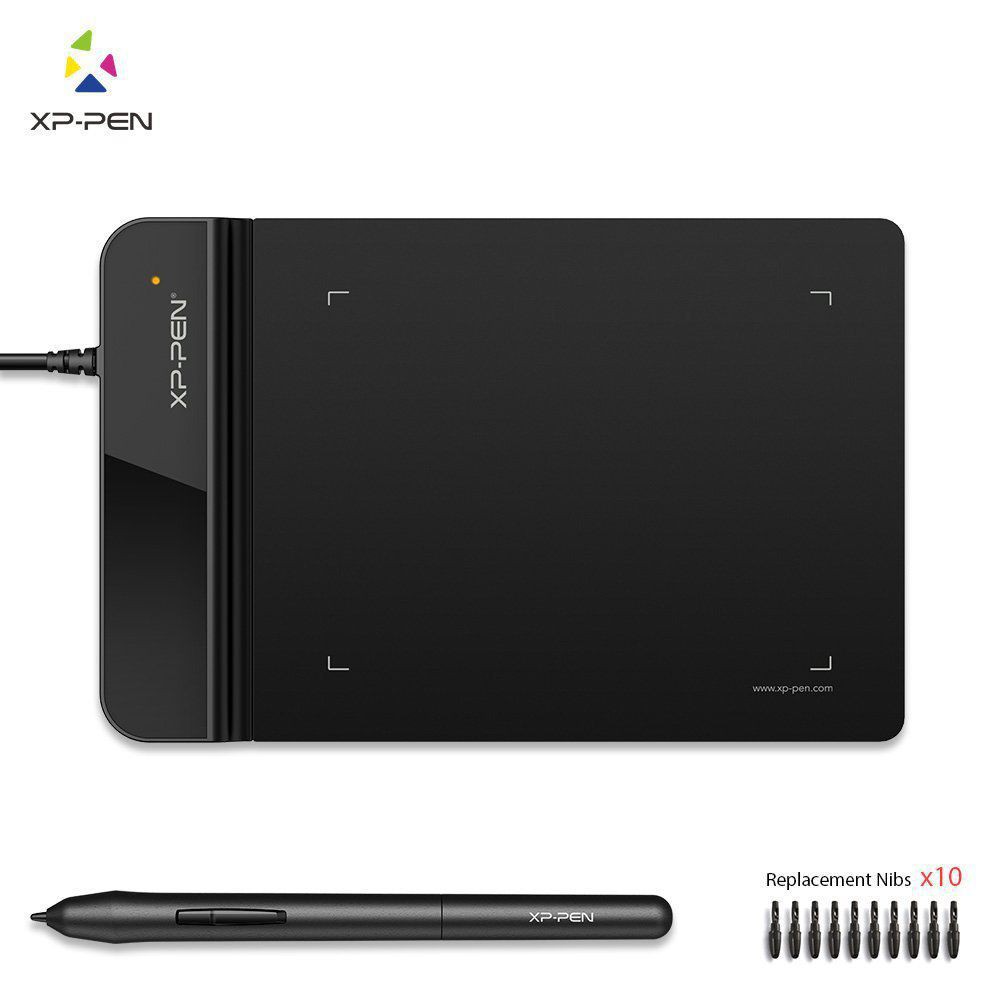 Bảng Vẽ Điện Tử XP-Pen Star G430S Siêu Mỏng Lực Nhấn 8192 Chơi OSU, Ký Tên Điện Tử