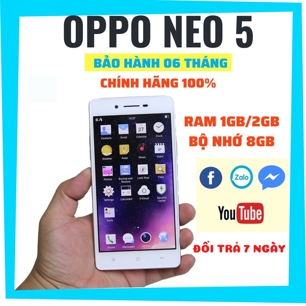 Điện thoại OPPO NEO 5, Neo 7 RAM 2GB/16 GB - Bảo hành uy tín 6 tháng
