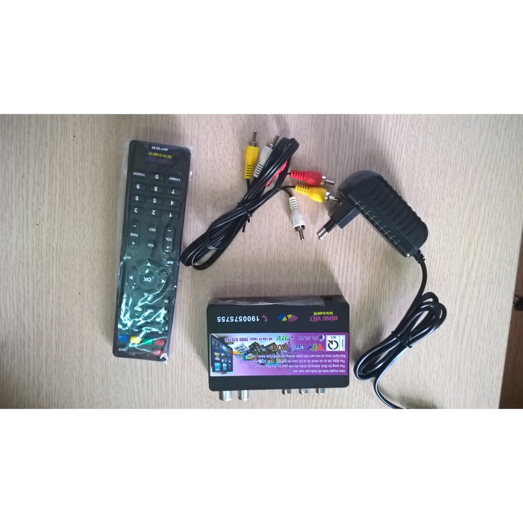 Điều khiển đầu thu DVB T2 Hùng Việt
