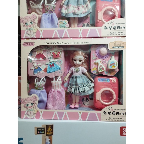 Búp Bê Barbie Xinh Xắn Cho Bé- Bộ búp bê kèm phụ kiện