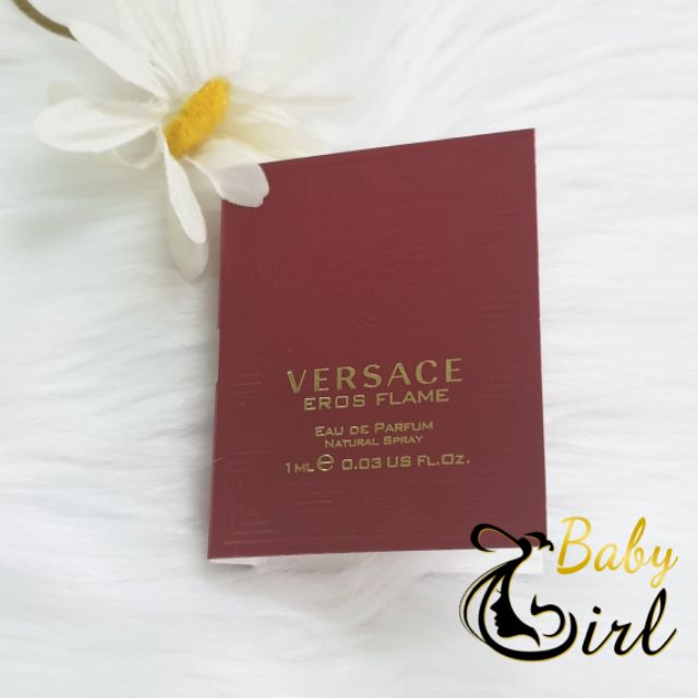 Mẫu Thử Nước Hoa Nam Sample/Vial Versace Eros Flame EDP