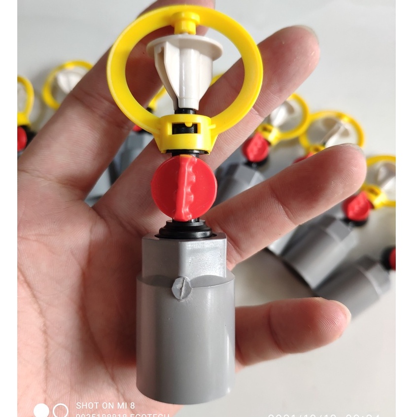 Béc tưới phun mưa bán kính lớn SD504-nối 21 PVC, nối 6mm