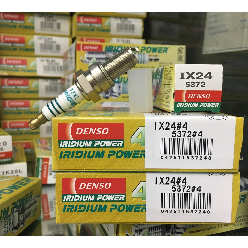 Bugi Denso Iridium power IX24 cho xe Suzuki GN 125, SYM HUSKY và SYM Wolf