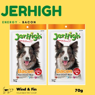 Snack cho chó jerhigh chicken bacon real chicken meat 70g