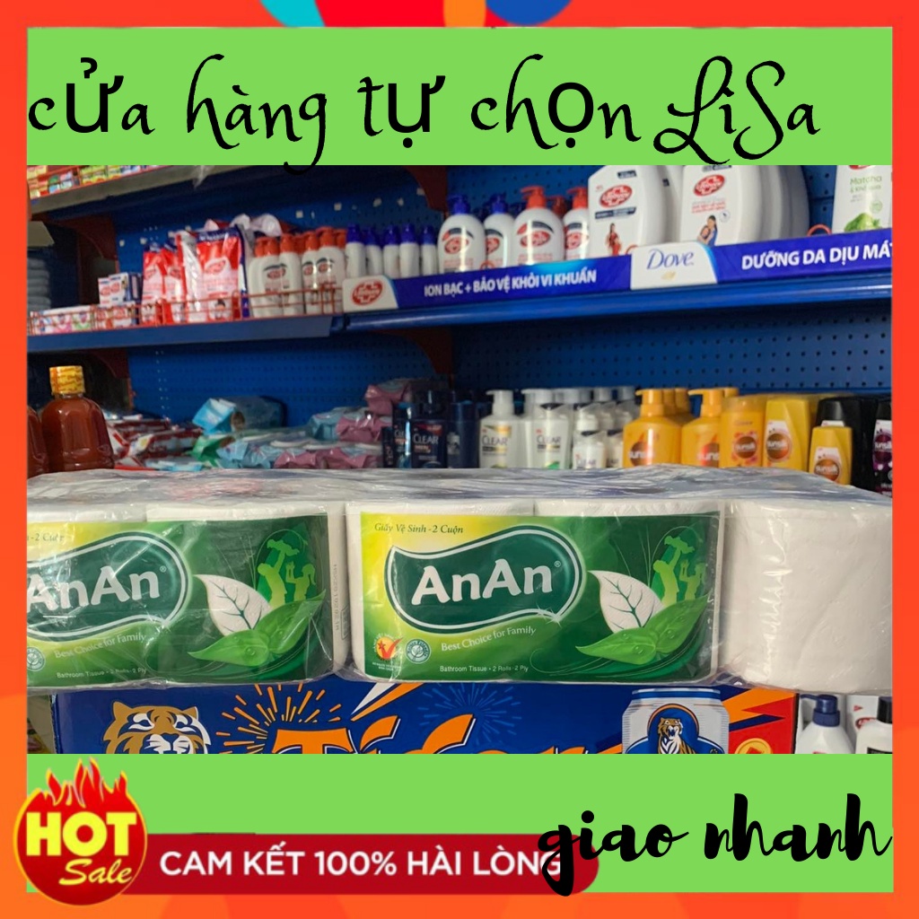 Giấy vệ sinh anan lốc 10 cuộn loại 1