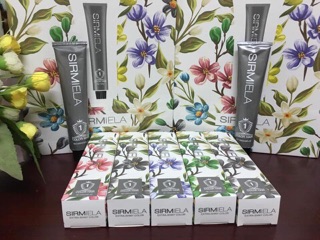 THUỐC NHUỘM TÓC MÀU NÂU ĐỎ ÁNH TÍM + OXY [ KHÔNG GÂY KHÔ TÓC SAU KHI NHUỘM ]