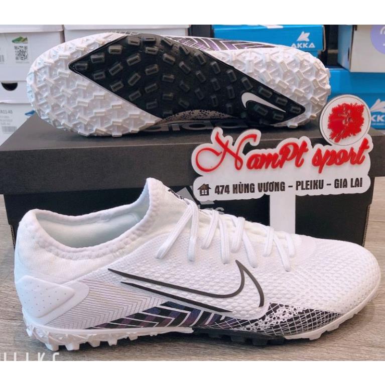 Có Bảo Hành | Giày Vapor 13 trắng TF | giày bóng đá giá rẻ sân cỏ nhân tạo 🚗 🐶