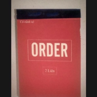 10-50 quyển order a6 2 liên-100 tờ/ quyển
