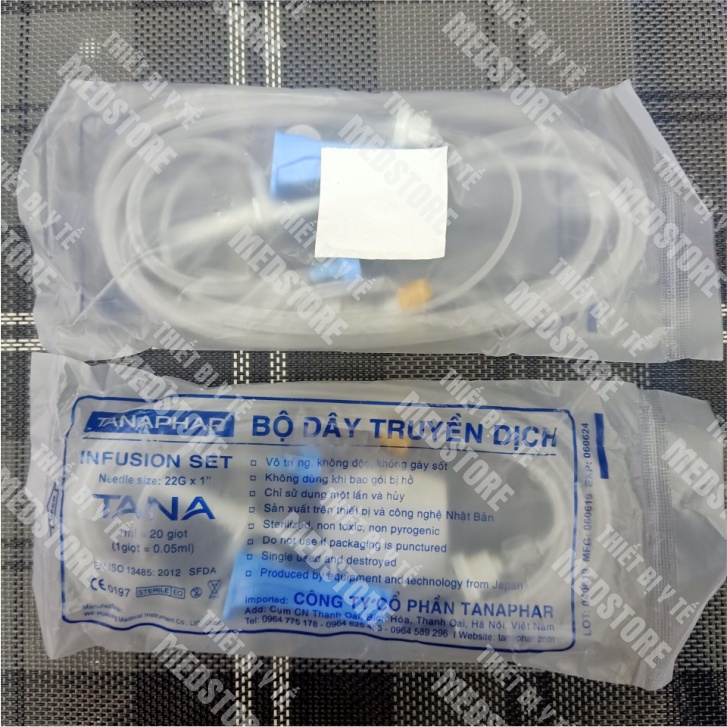 Bộ dây truyền dịch có kim bướm TANAPHAR