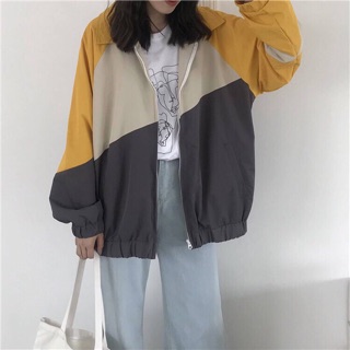 Áo khoác gió nữ form rộng