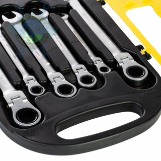 Bộ cờ lê tròng tự động cle 7 món .