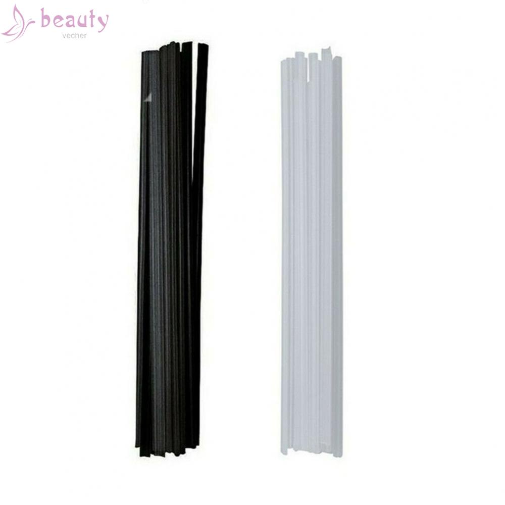 10 Que Hàn Nhựa ABS Màu Đen / Trắng 25cm