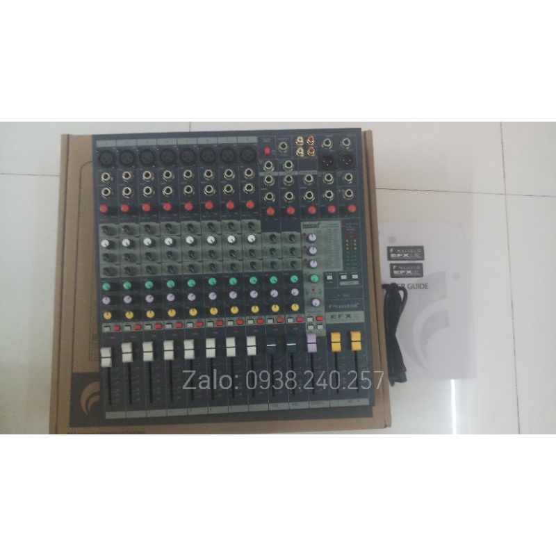 Bàn mixer soundcraft efx8 hàng chuẩn cao cấp loại 1 - mixer efx8 - efx8 - bàn mixer karaoke