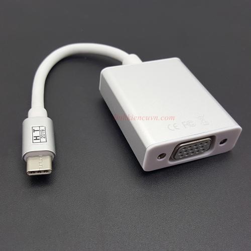 Cáp chuyển đổi Type C to VGA