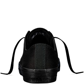 Giày Chuck 2 AllStar Cổ Thấp Full Đen Nam