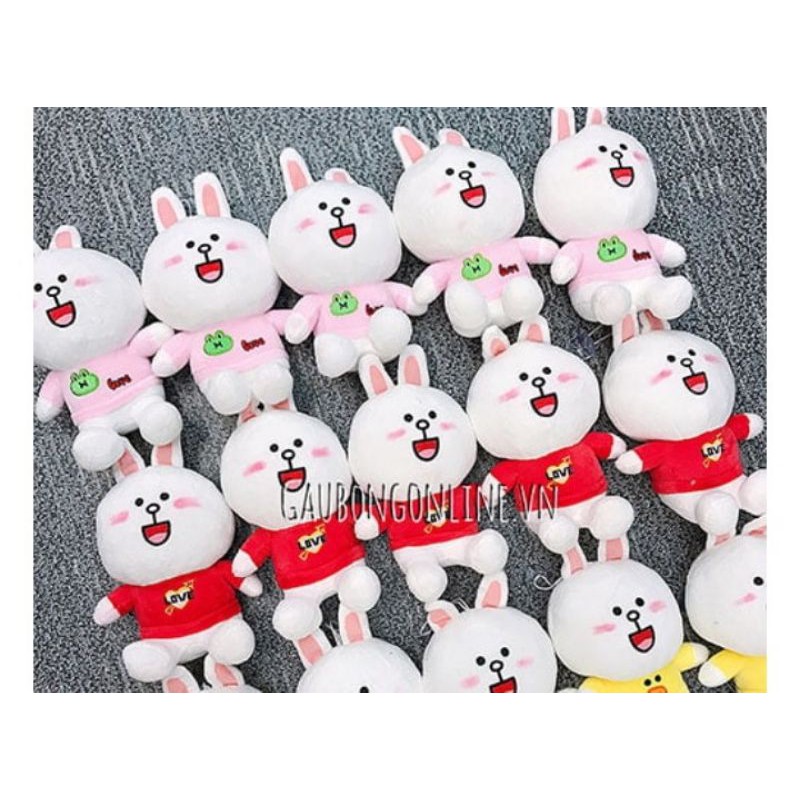 [LINE FRIENDS] Gấu Bông Thỏ Cony Mặc Áo Hồng