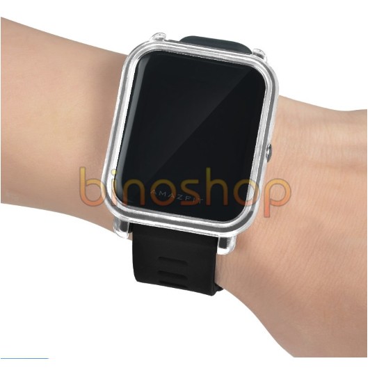 Ốp viền | Case viền bảo vệ Amazfit Bip trong suốt | BigBuy360 - bigbuy360.vn