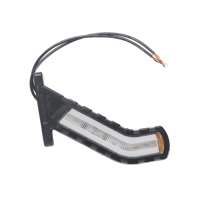 Bộ 2 Đèn LED Tín Hiệu Chống Nước IP67 Màu Hổ Phách Cho Tàu Thuyền RV