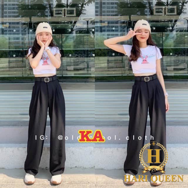 Quần dáng dài cạp cúc KAN0720 | BigBuy360 - bigbuy360.vn