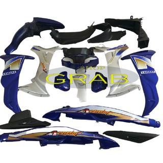 [TẶNG TEM XE] Bộ vỏ nhựa xe JUPITER V Nhựa ABS cao cấp màu  Xanh Dương Tím - G668