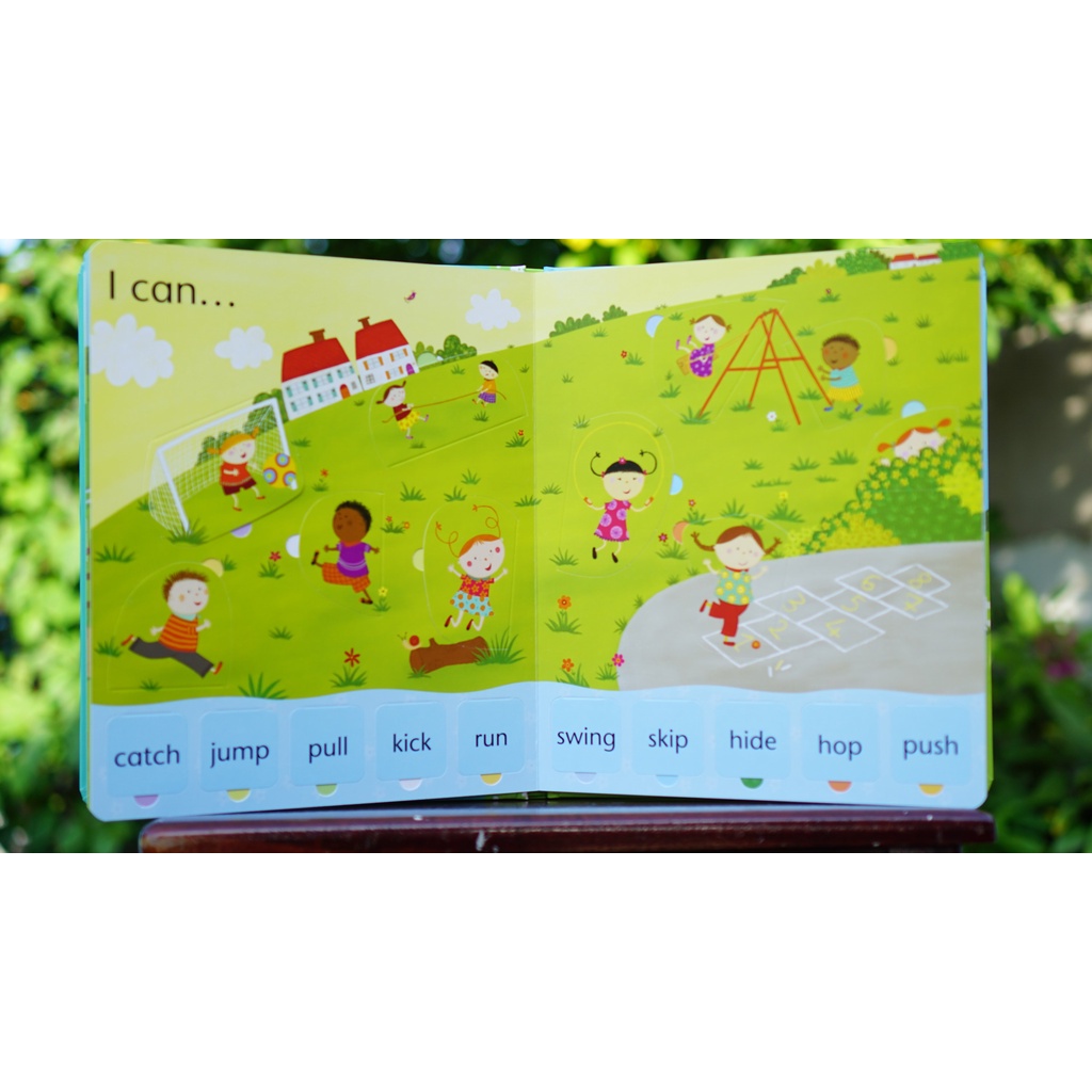 Sách Bé làm quen chữ cái Lift-the-Flap Word Book