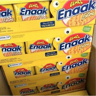 Mì Enaak Mỳ Tôm Ăn Sống Hộp 24 Gói