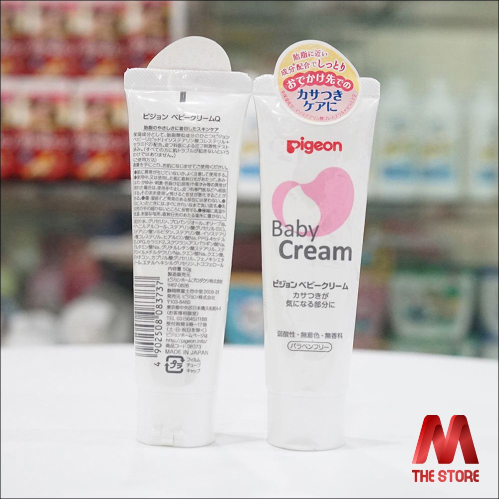 Kem nẻ cho bé Pigeon Baby Cream 50g