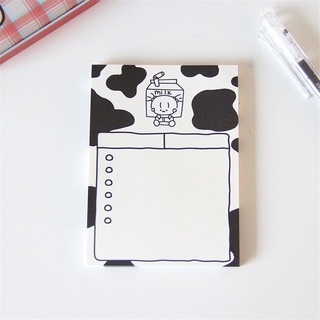 Giấy note hình bò sữa, giấy ghi chú