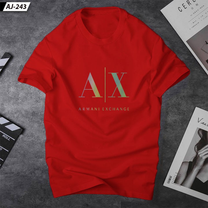 Áo thun nam cổ tròn AX Phản quang 7 màu cá tinh , lịch lãm - Vải dầy dặn con giãn tốt | Ur sport