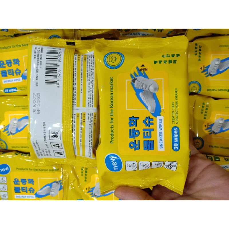 Giấy Ướt Lau Giày Sneaker 30 wipes
