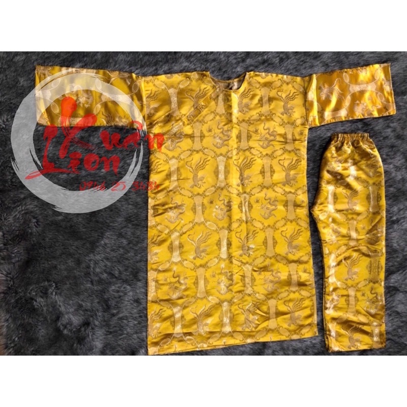 Áo dài ông địa múa trung thu