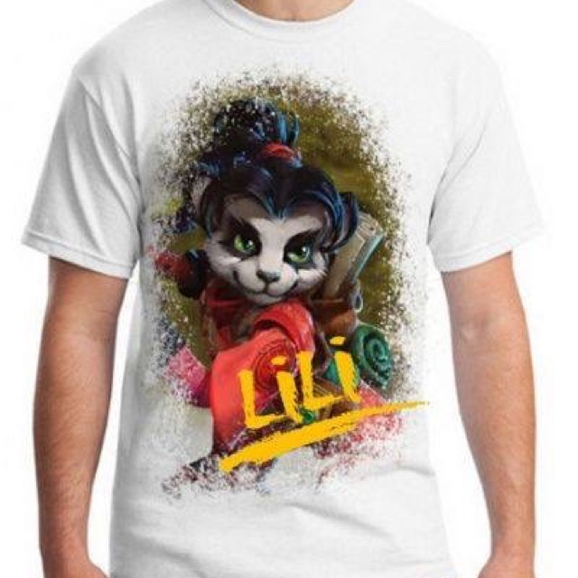 Áo thun hoạ tiết 3D lili có big size