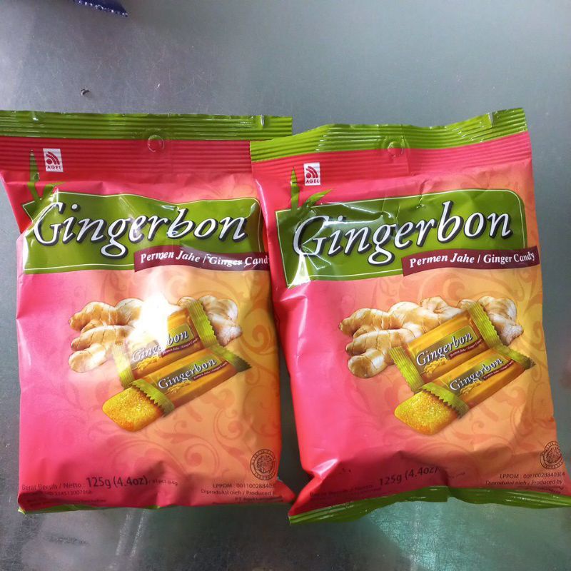 Kẹo gừng dẻo Ginggerbon 125g