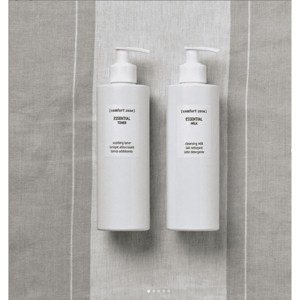COMFORT ZONE ESSENTIAL MILK sữa rửa mặt dịu nhẹ cho mọi loại da 380ml