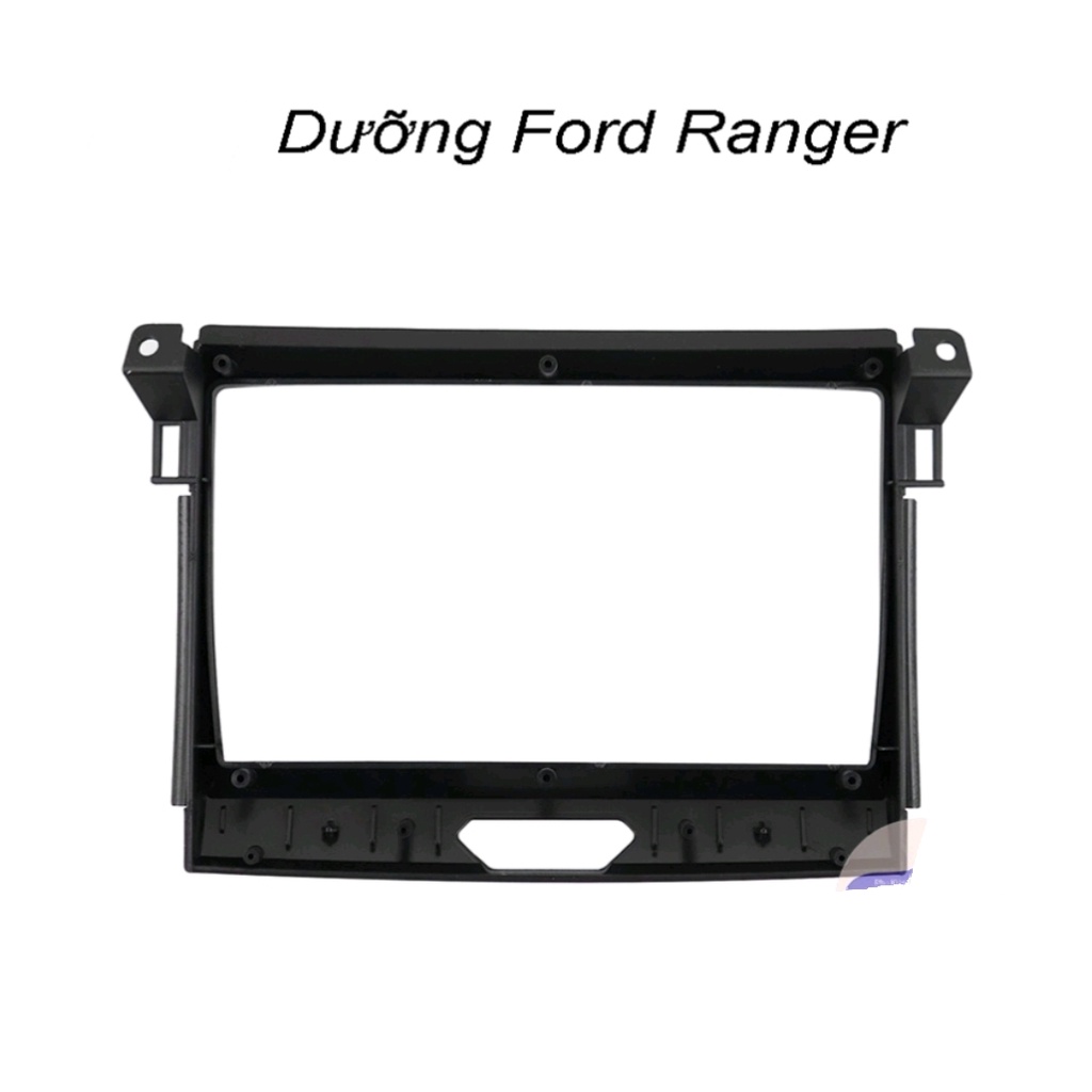 Mặt dưỡng màn hình FORD RANGER kèm jack zin 2018+2019