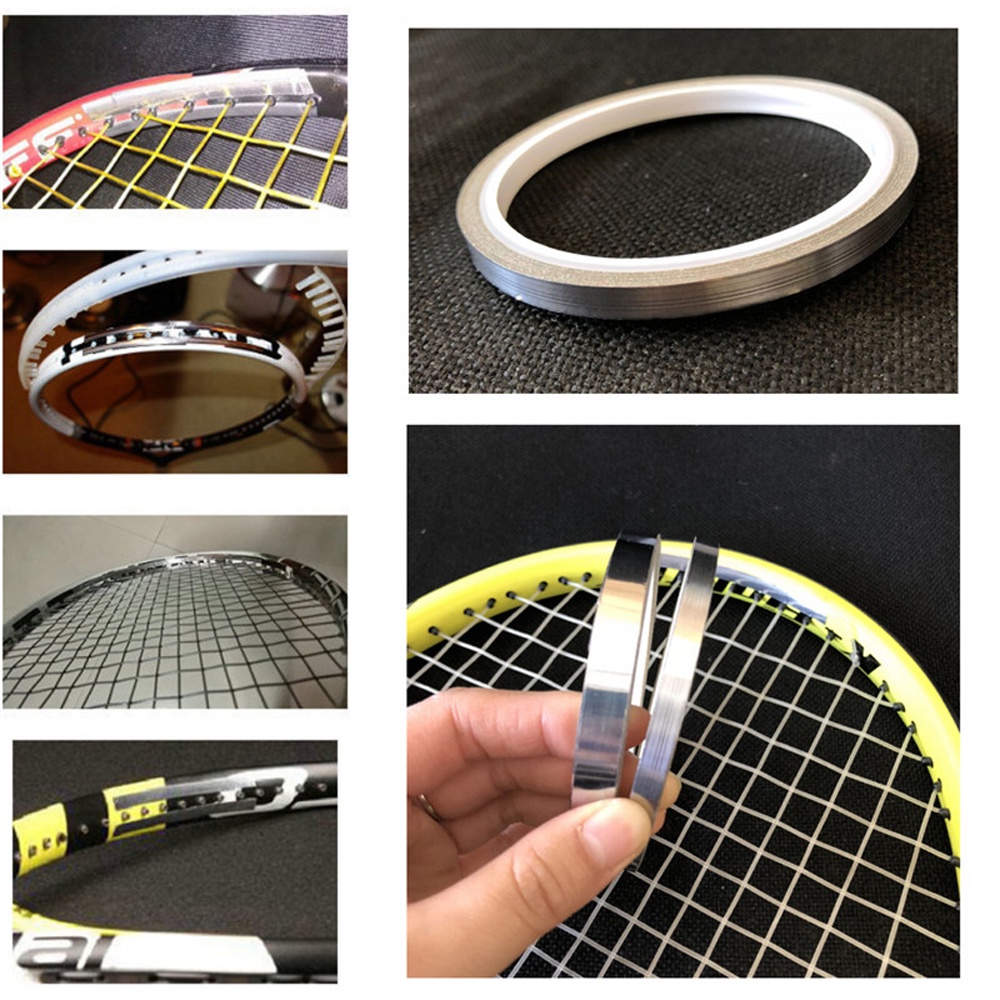 Cuộn băng keo chì dài 4m dày 0.18mm dùng để tạo độ nặng và cân bằng cho vợt đánh tennis/đánh cầu lông/gậy đánh gôn