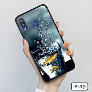 Ốp lưng kính Samsung A20/ A30- hình 3D