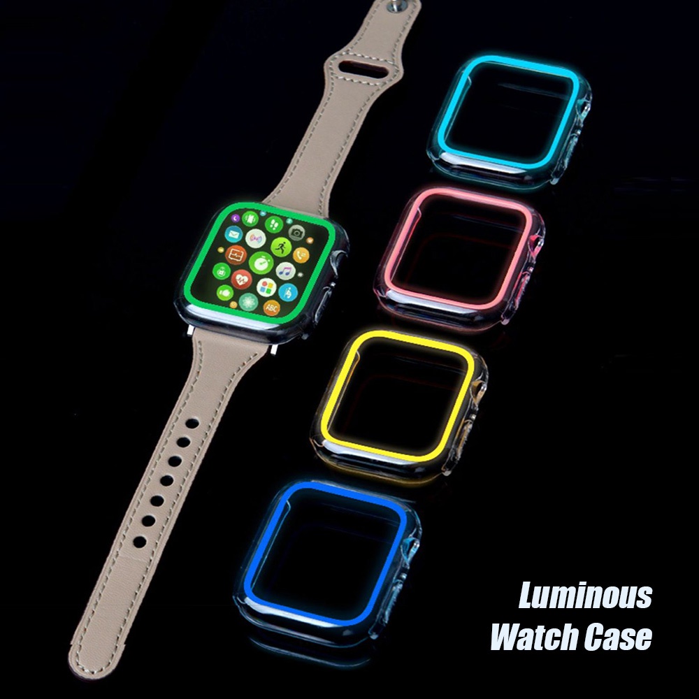 Ốp TPU Bảo Vệ Mặt Đồng Hồ Thông Minh Apple Watch7 45mm / 41mm Chống Trầy Xước