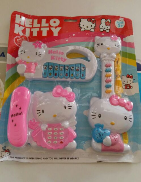 Bộ đồ chơi đàn mèo kitty