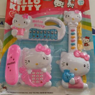 Bộ đồ chơi đàn mèo kitty