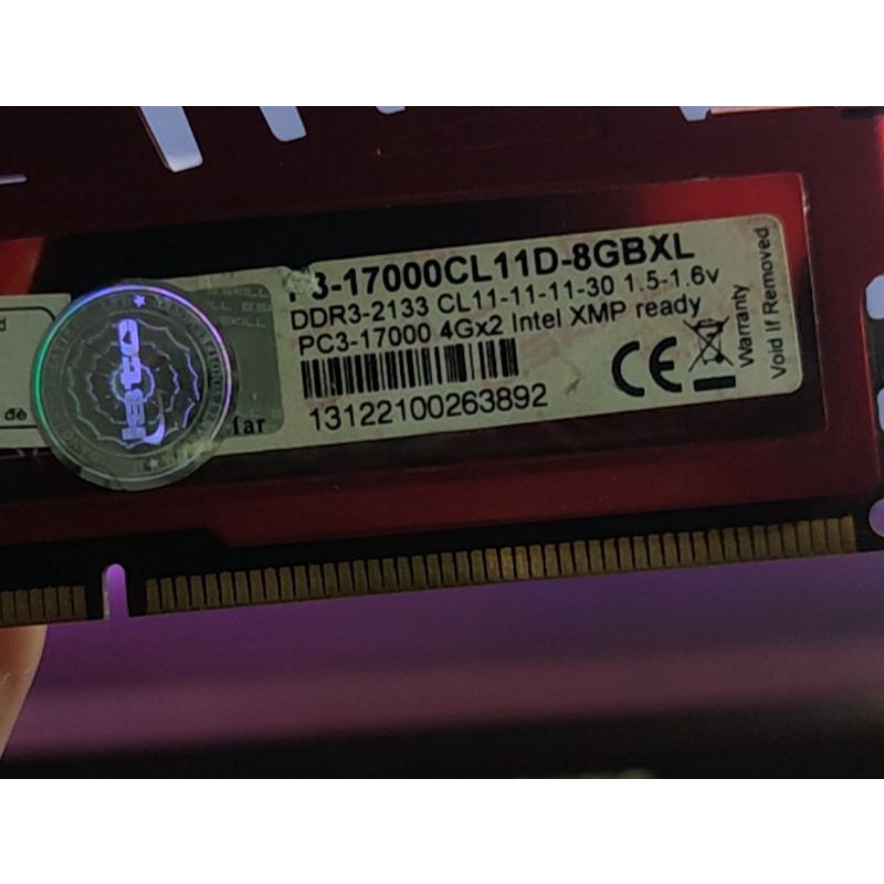 Ram PC GSKILl DDR3 4GB bus 2133