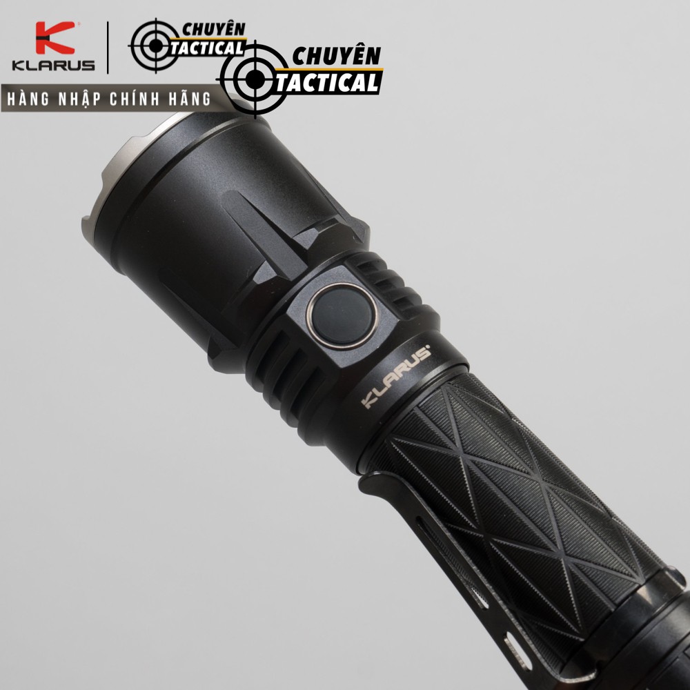 Đèn pin và đèn sạc KLARUS XT21X công tắc tác chiến siêu nhanh - Độ sáng 4000 lumen xa 316m