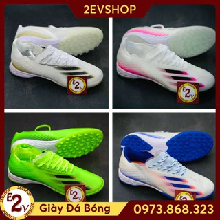 Giày đá bóng thể thao nam 𝐗 𝐆𝐡𝐨𝐬𝐭𝐞𝐝 Colorful chống thấm, giày đá banh cỏ nhân tạo cao cấp - 2EV
