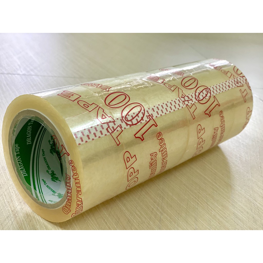 LẺ 1 CUỘN BĂNG KEO TRONG LOẠI LỚN 48MM 100 YARD, băng dính đóng gói hàng hóa sản phẩm AHY SHOP